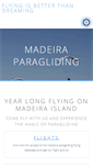 Mobile Screenshot of madeira-paragliding.com